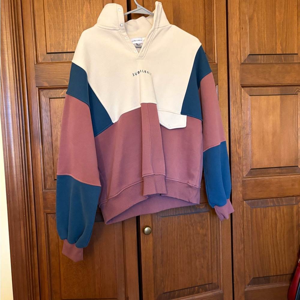 Jubilee Apparel 90s Vintage Colorblock Crewneck - Never Worn